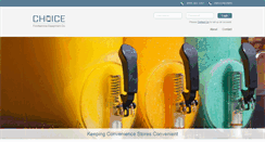 Desktop Screenshot of choicefoodservice.com